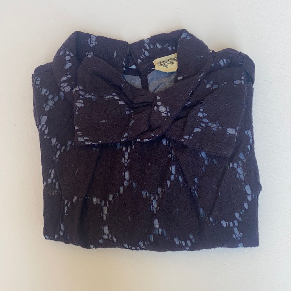 Anthem of the Ants 🐜❤️🐜❤️🐜 Girla Sz 5 Navy Lace